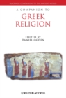 A Companion to Greek Religion - Book