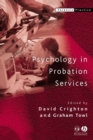 Psychology in Probation Services - Book