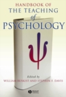 Handbook of the Teaching of Psychology - Book