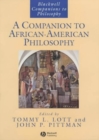 A Companion to African-American Philosophy - Book