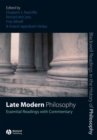 Late Modern Philosophy : Essential Readings with Commentary - Book
