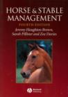 Horse and Stable Management - eBook