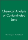 Chemical Analysis of Contaminated Land - eBook