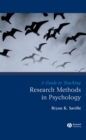 A Guide to Teaching Research Methods in Psychology - Book