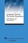 Language Testing : The Social Dimension - Book