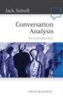 Conversation Analysis : An Introduction - Book