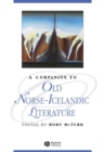 A Companion to Old Norse-Icelandic Literature and Culture - Book