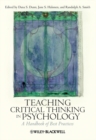 Teaching Critical Thinking in Psychology : A Handbook of Best Practices - Book