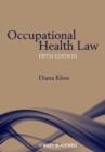 Occupational Health Law - Book