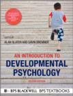 An Introduction to Developmental Psychology - Book