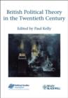 British Political Theory in the Twentieth Century - Book