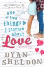 One or Two Things I Learned About Love - Book