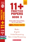 11+ Practice Papers for the CEM Test Ages 10-11 - Book 3 - Book