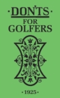 Don'ts for Golfers - eBook