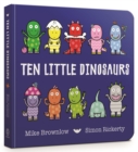 Ten Little Dinosaurs Board Book - Book