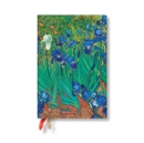 Van Gogh’s Irises (Mini 12-month Verso Hardback Dayplanner 2025 (Elastic Band Closure) - Book