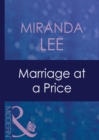 Marriage At A Price - eBook