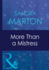 The More Than A Mistress - eBook