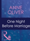 One Night Before Marriage - eBook