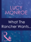 What The Rancher Wants... - eBook