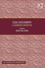 Legal Lexicography : A Comparative Perspective - Book