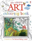 Art colouring Book with stickers - Book