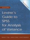 Levine's Guide to SPSS for Analysis of Variance - eBook