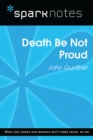 Death Be Not Proud (SparkNotes Literature Guide) - eBook