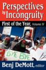 Perspectives by Incongruity : First of the Year - Book