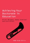 Achieving Your Doctorate in Education - Book