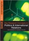 Key Research Concepts in Politics and International Relations - Book