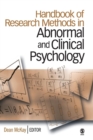 Handbook of Research Methods in Abnormal and Clinical Psychology - Book