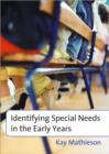 Identifying Special Needs in the Early Years - Book