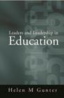 Leaders and Leadership in Education - eBook