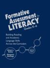 Formative Assessment for Literacy, Grades K-6 : Building Reading and Academic Language Skills Across the Curriculum - Book
