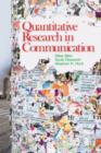 Quantitative Research in Communication - Book