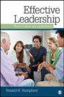 Effective Leadership : Theory, Cases, and Applications - Book
