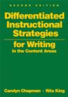 Differentiated Instructional Strategies for Writing in the Content Areas - Book