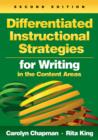 Differentiated Instructional Strategies for Writing in the Content Areas - Book