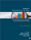 Handbook of Marketing Scales : Multi-Item Measures for Marketing and Consumer Behavior Research - Book