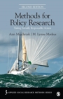 Methods for Policy Research : Taking Socially Responsible Action - Book