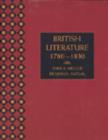 British Literature 1780 to 1830 - Book