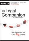 Your Little Legal Companion : Helpful Advice for Life's Big Events - eBook