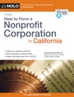 How to Form a Nonprofit Corporation in California - eBook