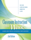 Classroom Instruction That Works : Research-Based Strategies for Increasing Student Achievement - Book