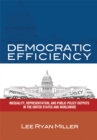Democratic Efficiency : Inequality, Representation, and Public Policy Outputs in the United States and Worldwide - eBook