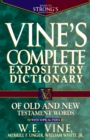 Vine's Complete Expository Dictionary of Old and New Testament Words : With Topical Index - eBook