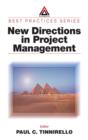 New Directions in Project Management - eBook