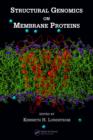 Structural Genomics on Membrane Proteins - eBook
