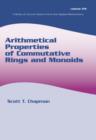 Arithmetical Properties of Commutative Rings and Monoids - eBook